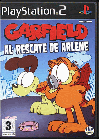 Garfield: Saving Arlene PAL Playstation 2  box art